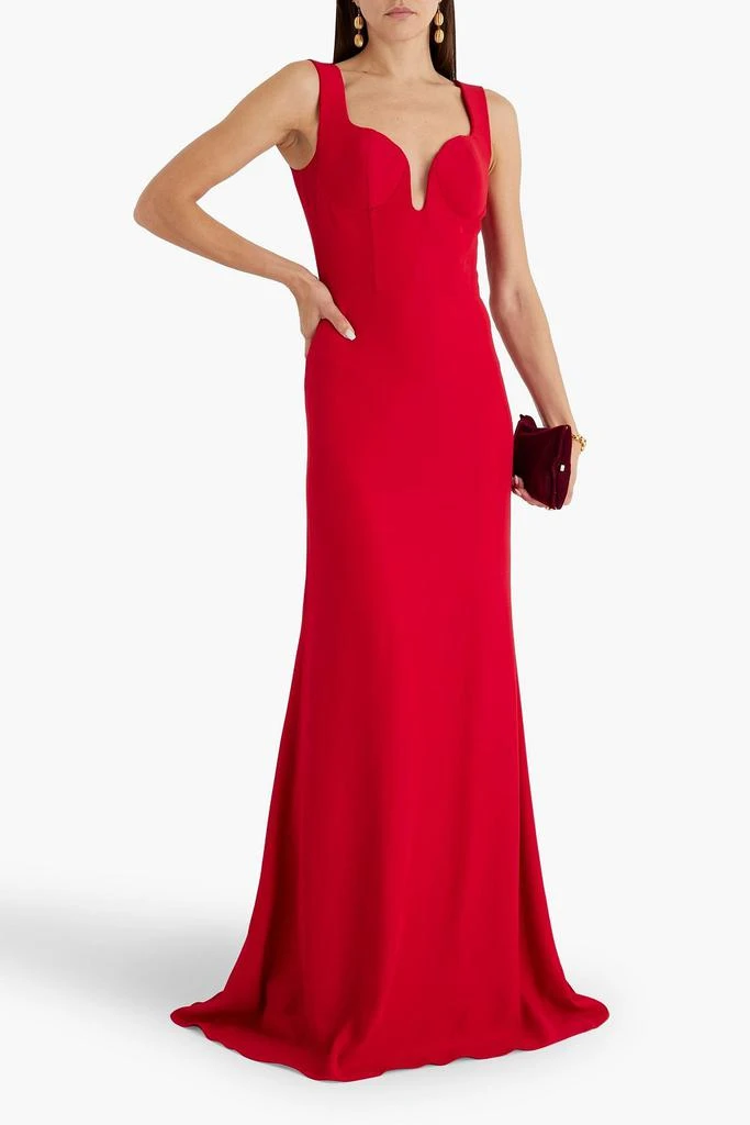 Alexander McQueen Crepe gown 2