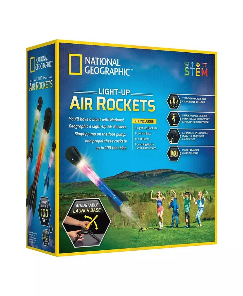 National Geographic Light Up Air Rockets 2