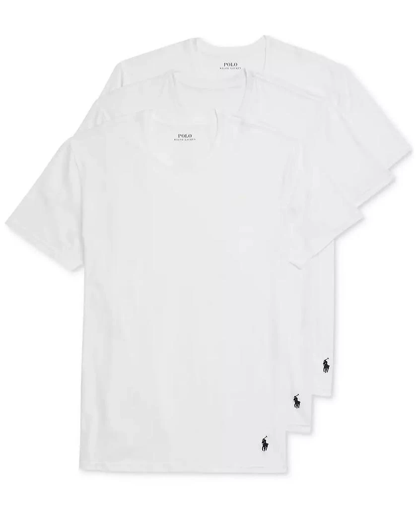 Ralph Lauren Men's 3-Pack 4D Flex Cooling Crewneck Undershirts 1