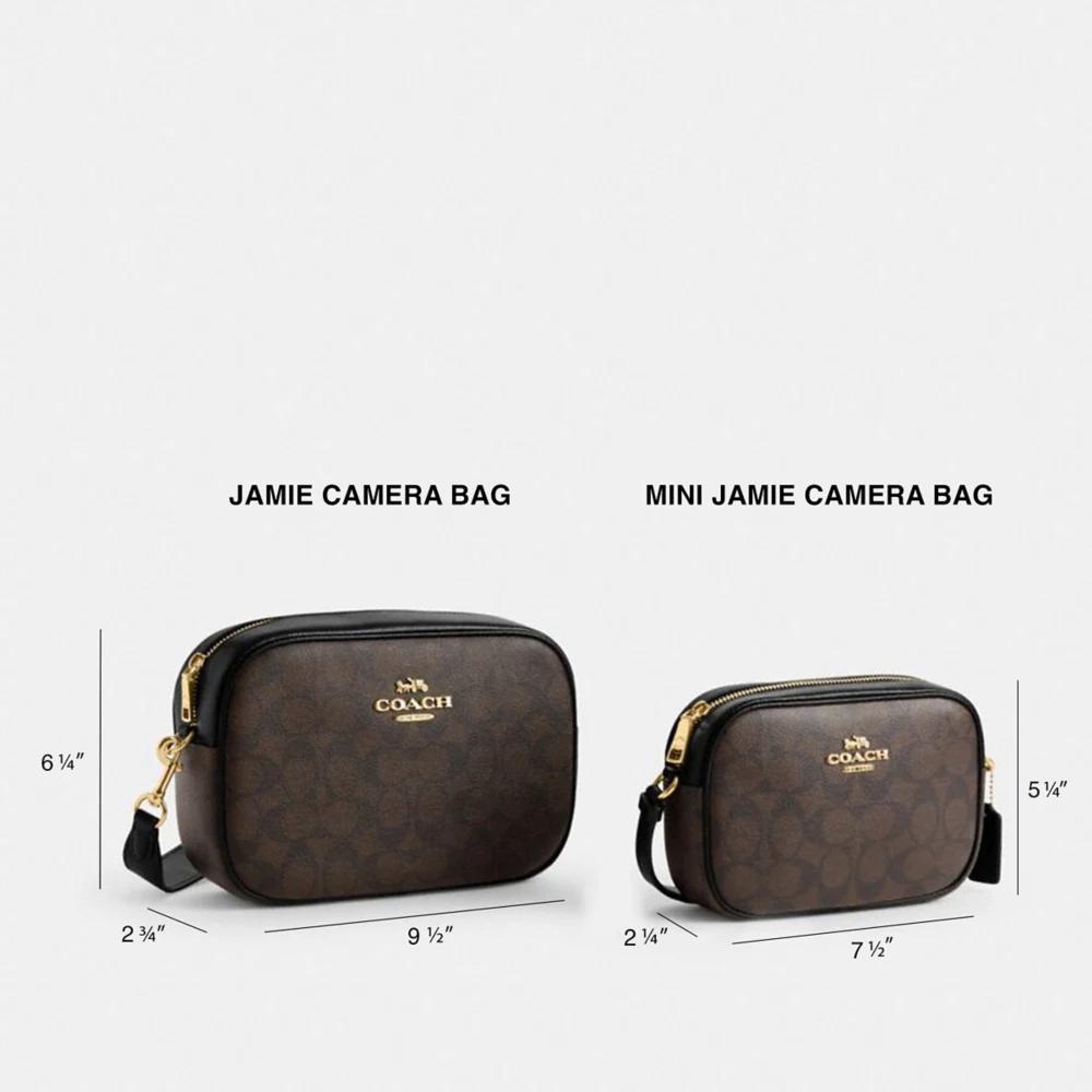 Coach Mini Jamie Camera Bag In Signature Canvas - Crossbody