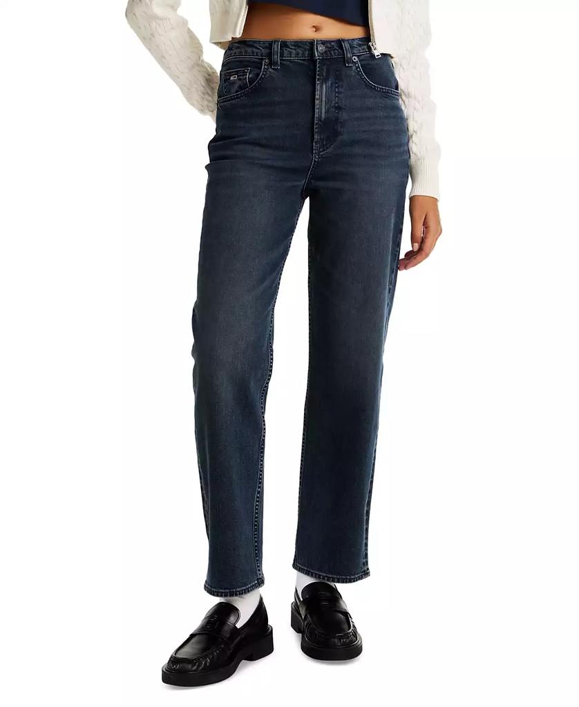 Tommy Jeans Women's Layla High-Rise Slim-Straight Jeans