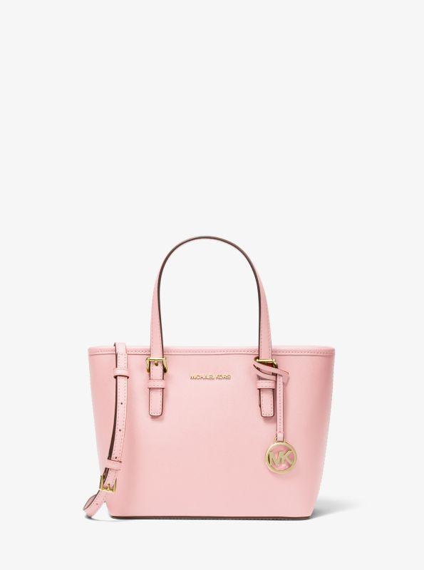 Michael Kors Jet Set Travel Extra-Small Saffiano Leather Top-Zip Tote Bag