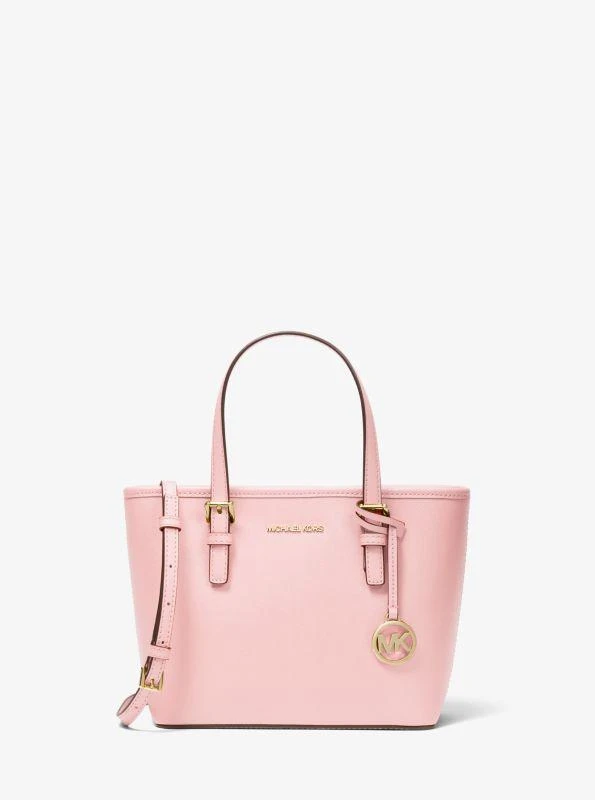 Michael Kors Jet Set Travel Extra-Small Saffiano Leather Top-Zip Tote Bag 1