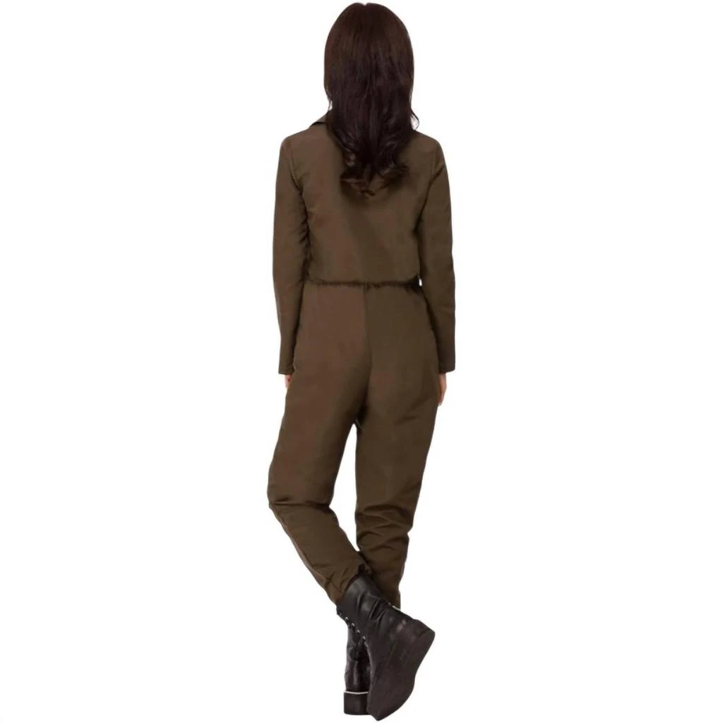 Reveuse Top  Jumpsuit In Khaki 2