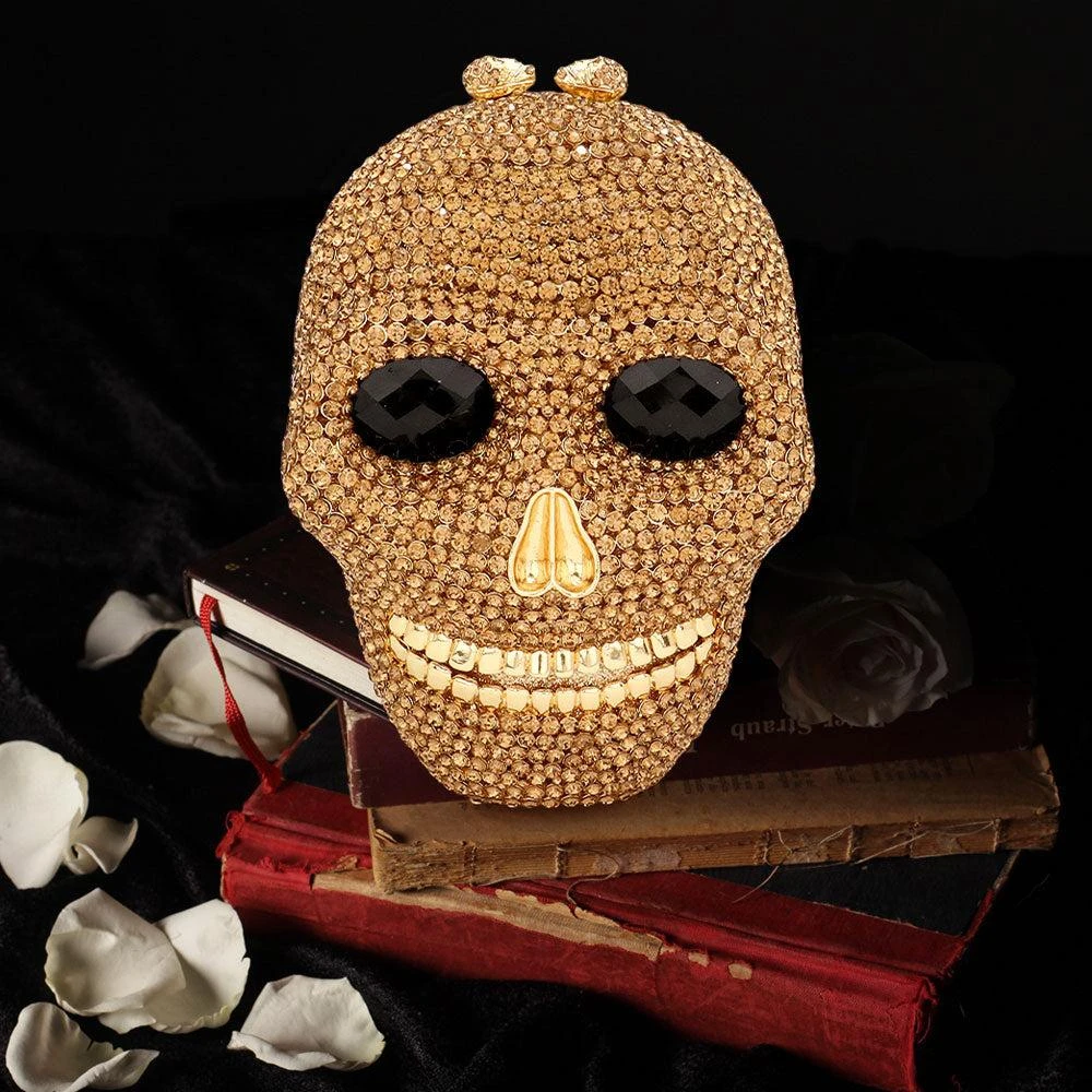 FASHNZFAB Bling Skull Evening Clutch / Shoulder Bag 1