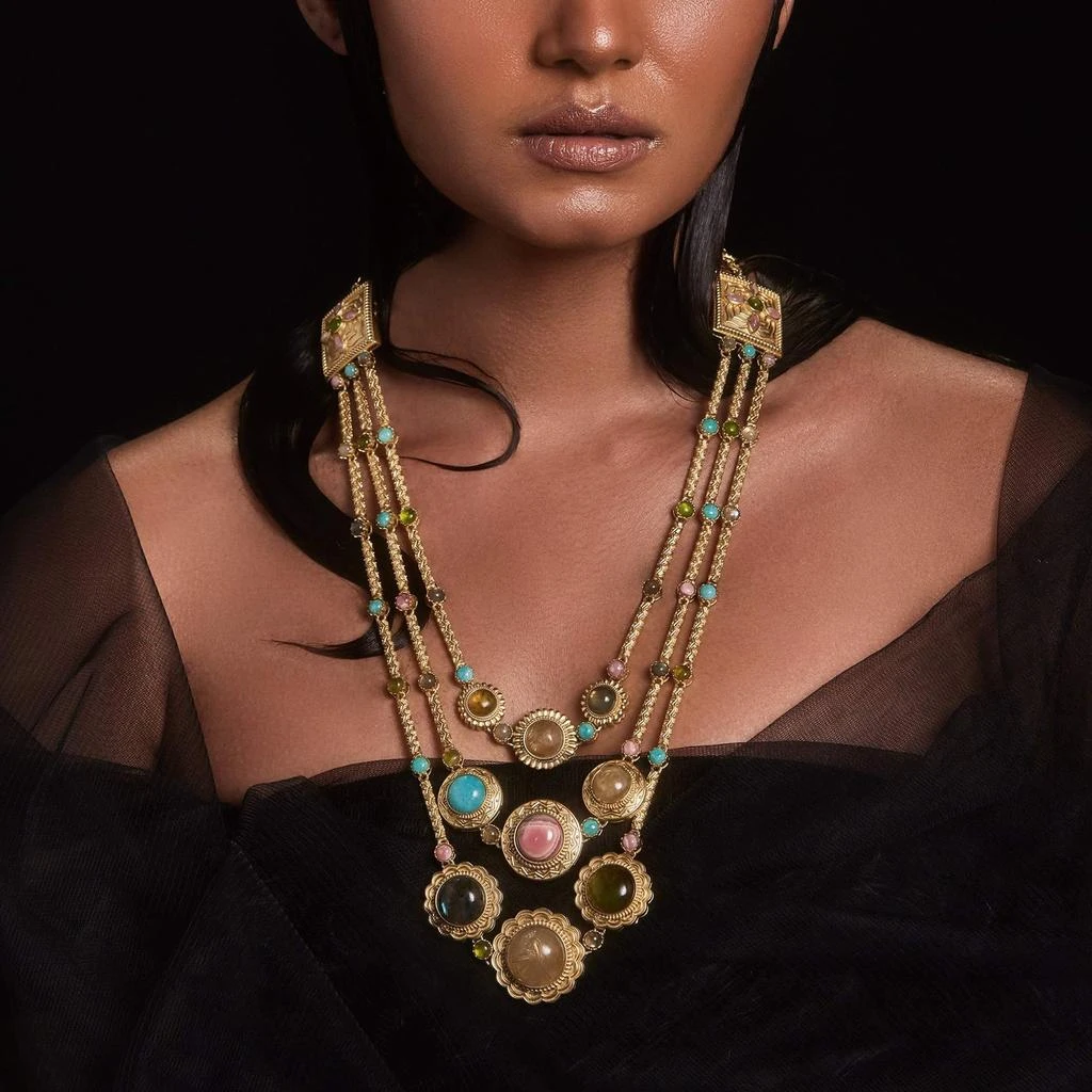 Aulerth x JJ Valaya Aulerth x JJ Valaya Azra Multi starnd Necklace 5