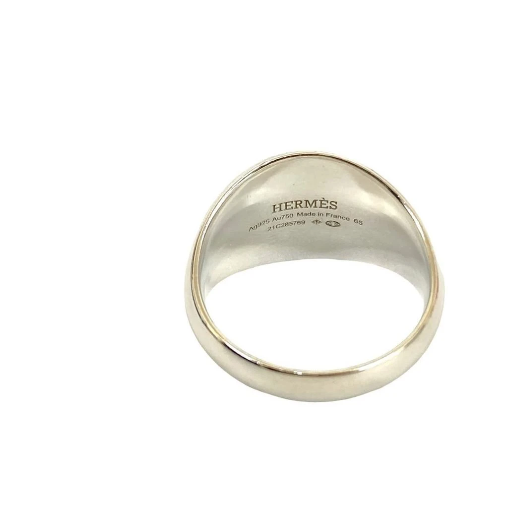 Hermes pink gold pink gold (18K) 925 Band Ring (Pre-Owned) 2