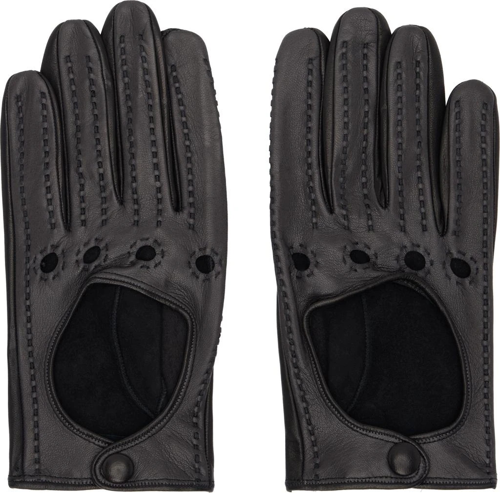 Omar Afridi Black Nappa Driving Gloves 1