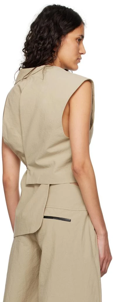 Christopher Esber Beige Mason Vest 3