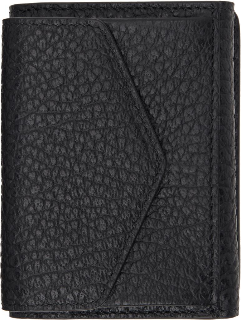 夢*中様 Maison Margiela Wallet Black メゾンマルジ Shop Black Four Stitches Wallet on Sale at BeyondStyle – Get