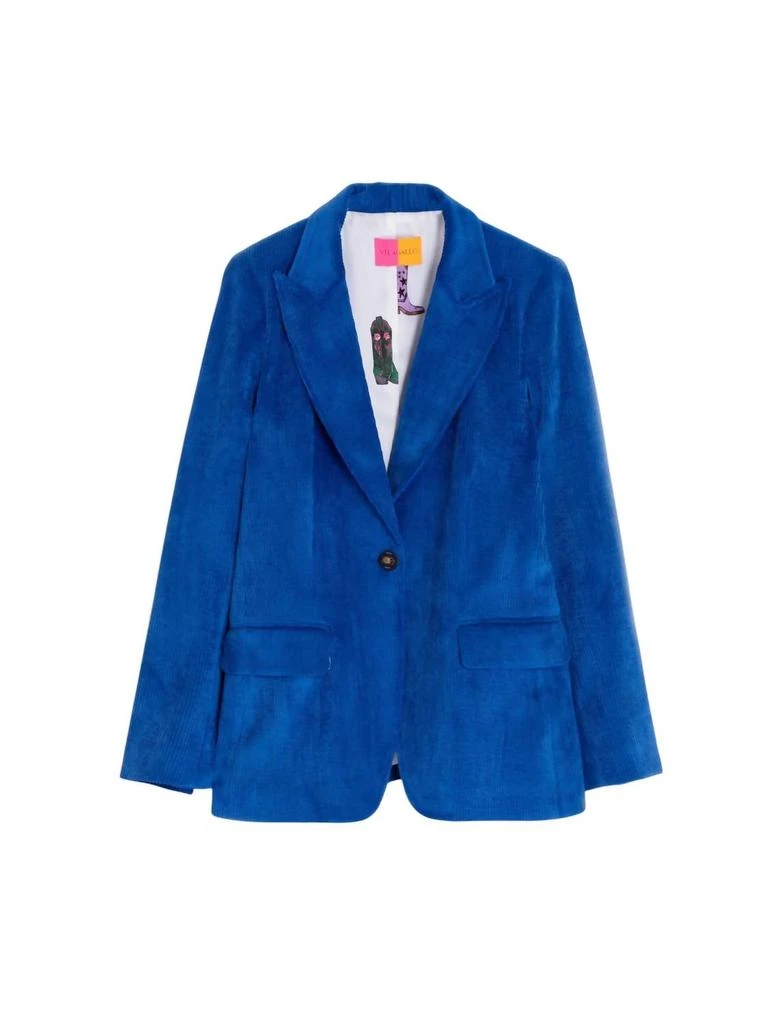 VILAGALLO Vilagallo - Heather Cord Blazer 3