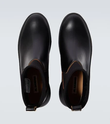 Jil Sander Leather Chelsea boots 4