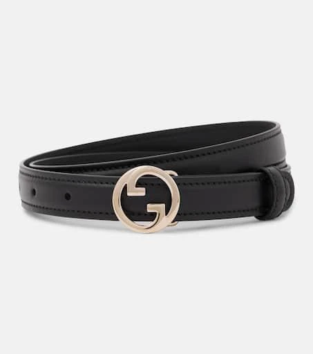 Gucci Blondie Interlocking G leather belt 1