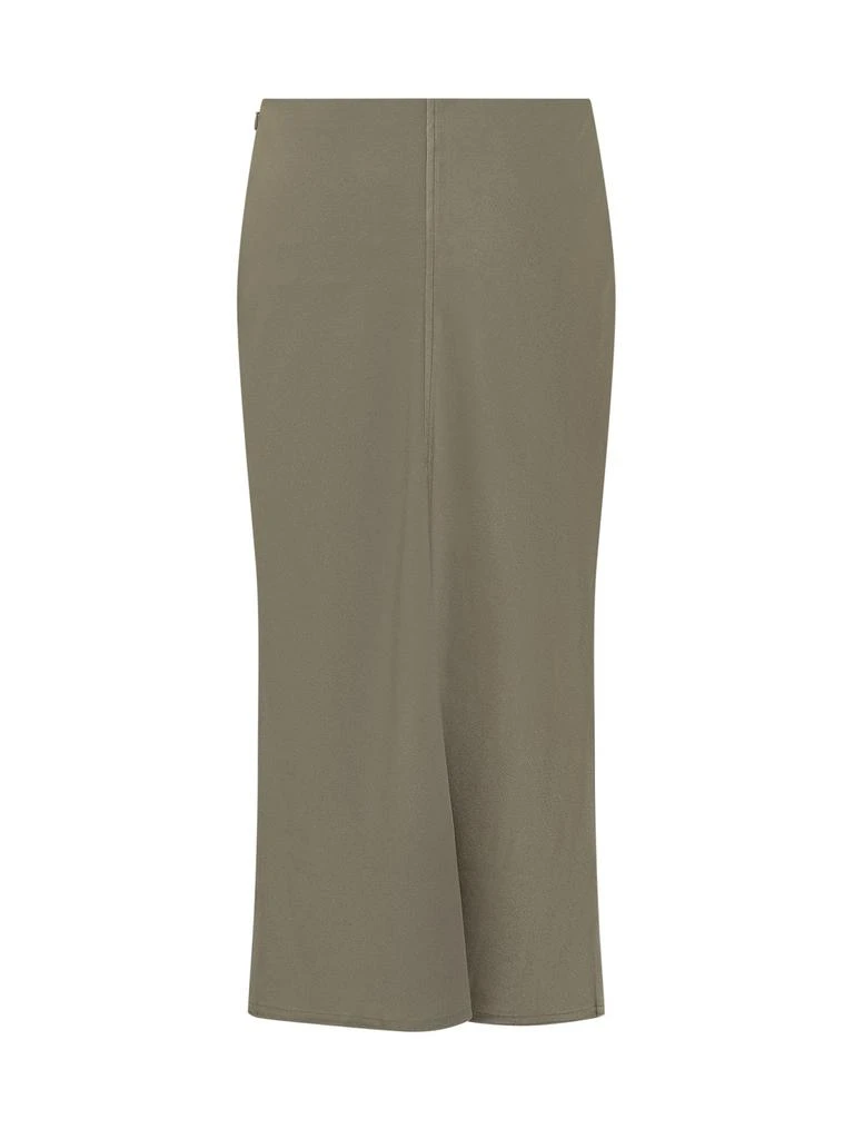 AMI AMI Paris Straight Midi Skirt 2