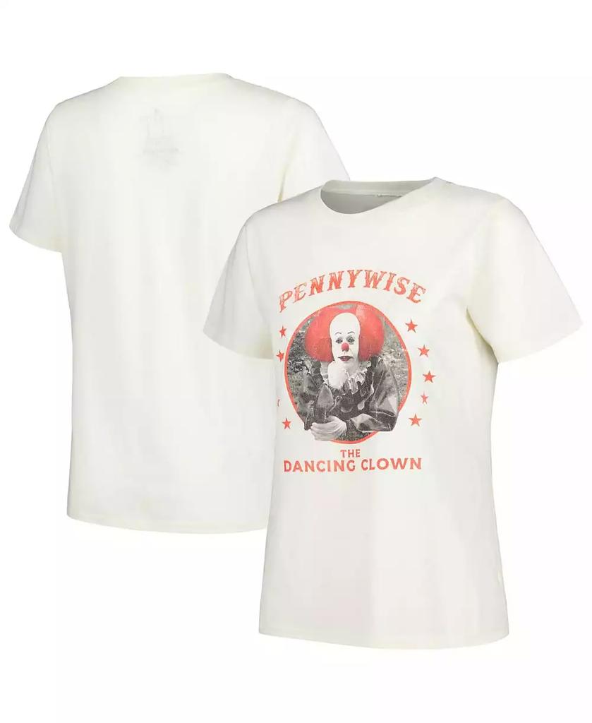 Ripple Junction Women's Cream It The Dancing Clown Graphic T-shirt