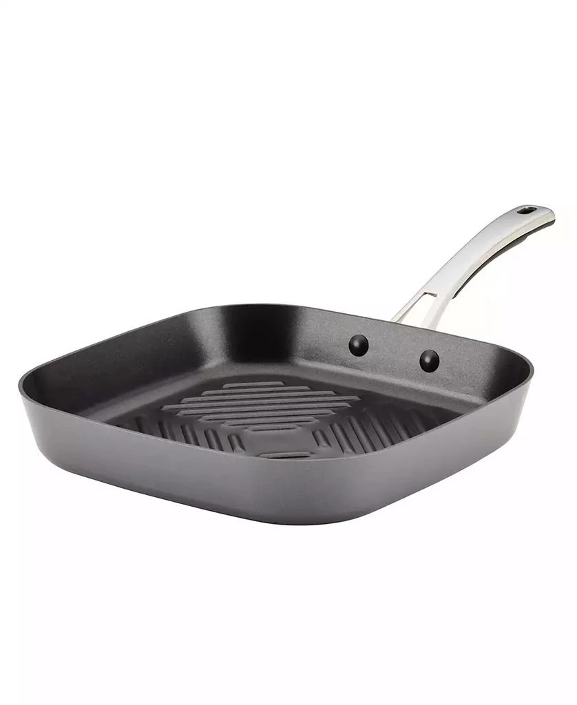 Rachael Ray Cook + Create Hard Anodized Nonstick Deep Grill Pan, 11" 1