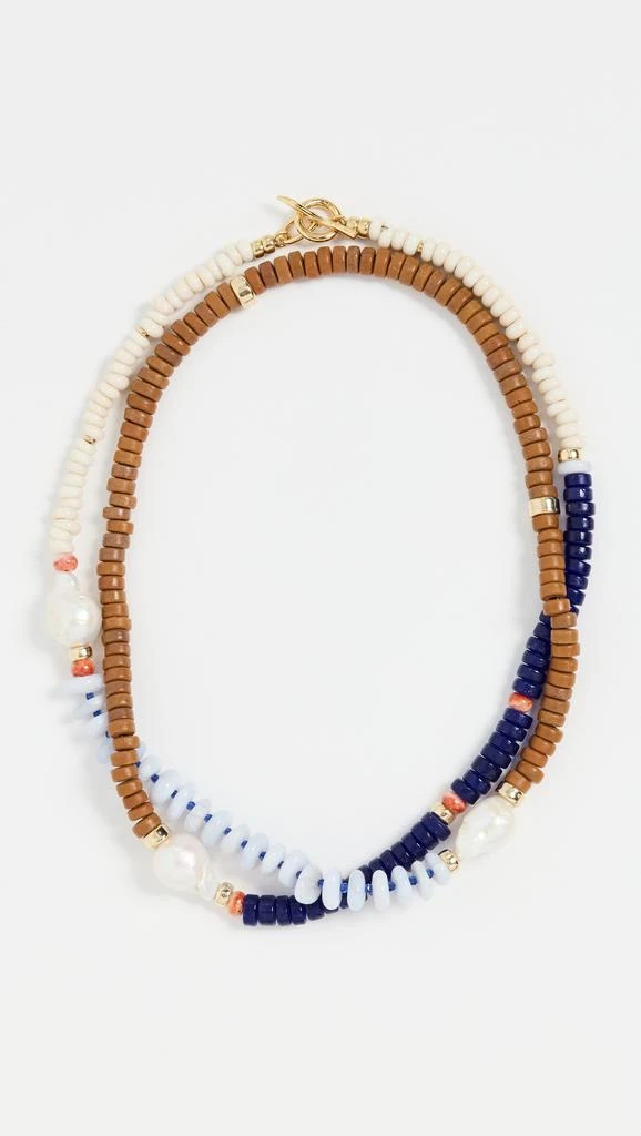 Lizzie Fortunato Cabana Necklace In Coastline 3