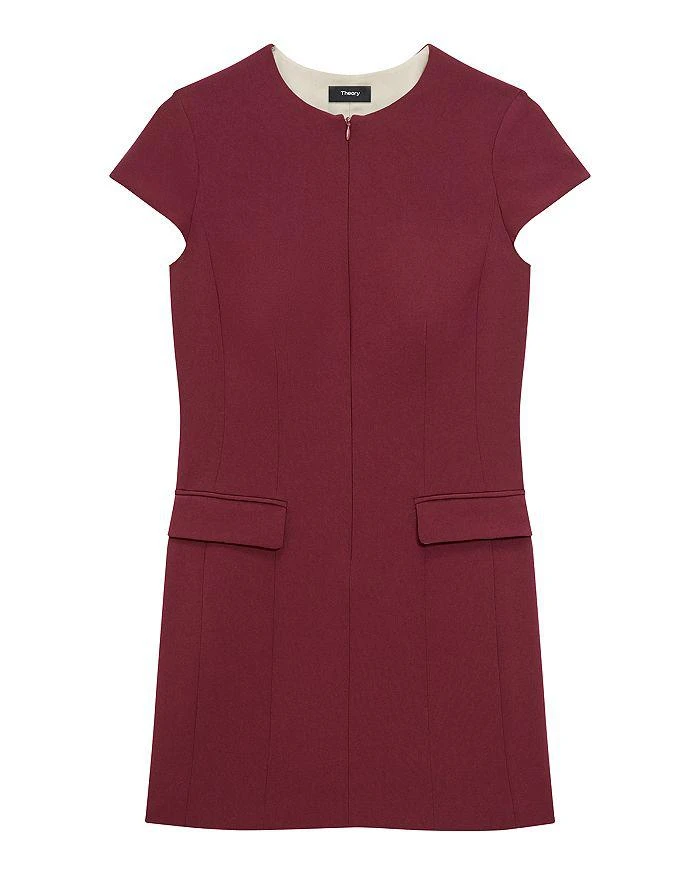Theory Tailored Zip Front Dress 12