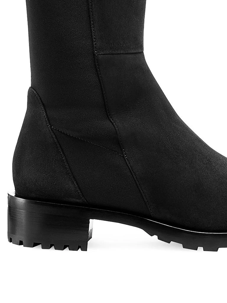 Stuart Weitzman 5050 Suede Knee-High Lug Boots 7