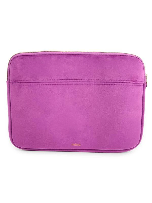 MYTAGALONGS 15-Inch Velvet Laptop Case 1