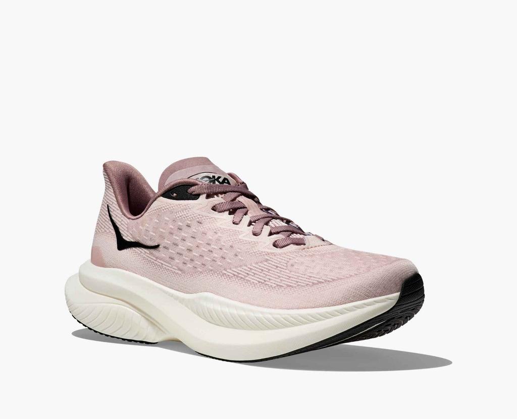 Hoka One One Mach 6 1164033-CLQ Sneaker Womens Cosmic Pearl Running Shoes DWA595