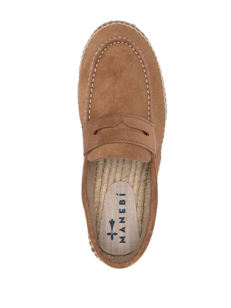 MANEBÍ Manebí Hamptons Suede Loafers Espadrilles 5