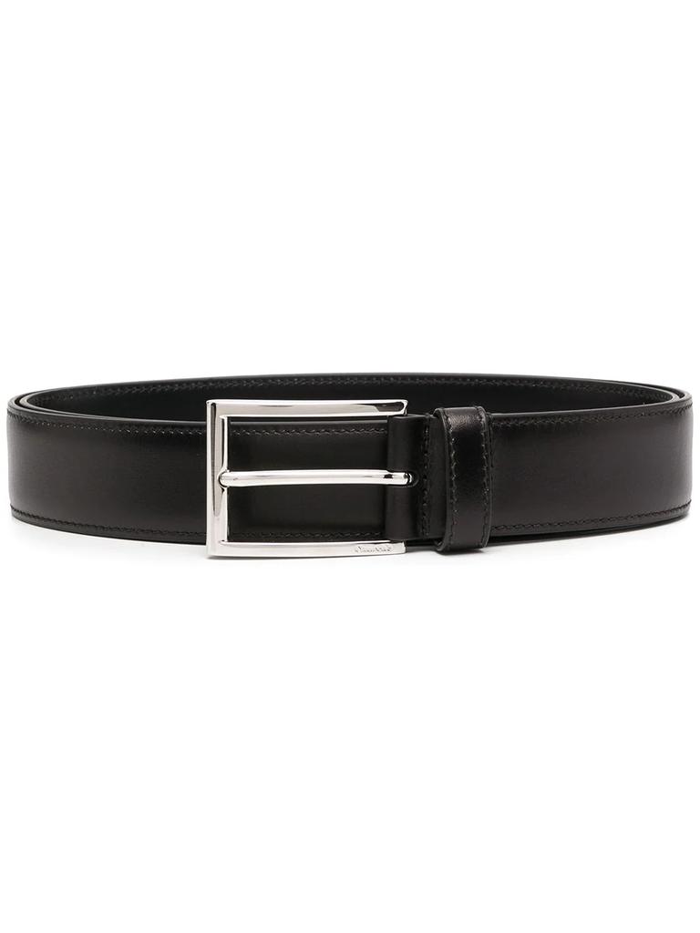 Church's elongated-buckle belt - men