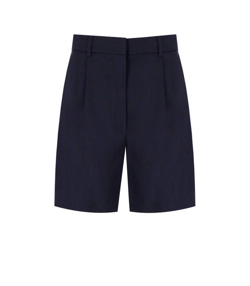 Weekend Max Mara Weekend Max Mara Pleat Detailed Bermuda Shorts