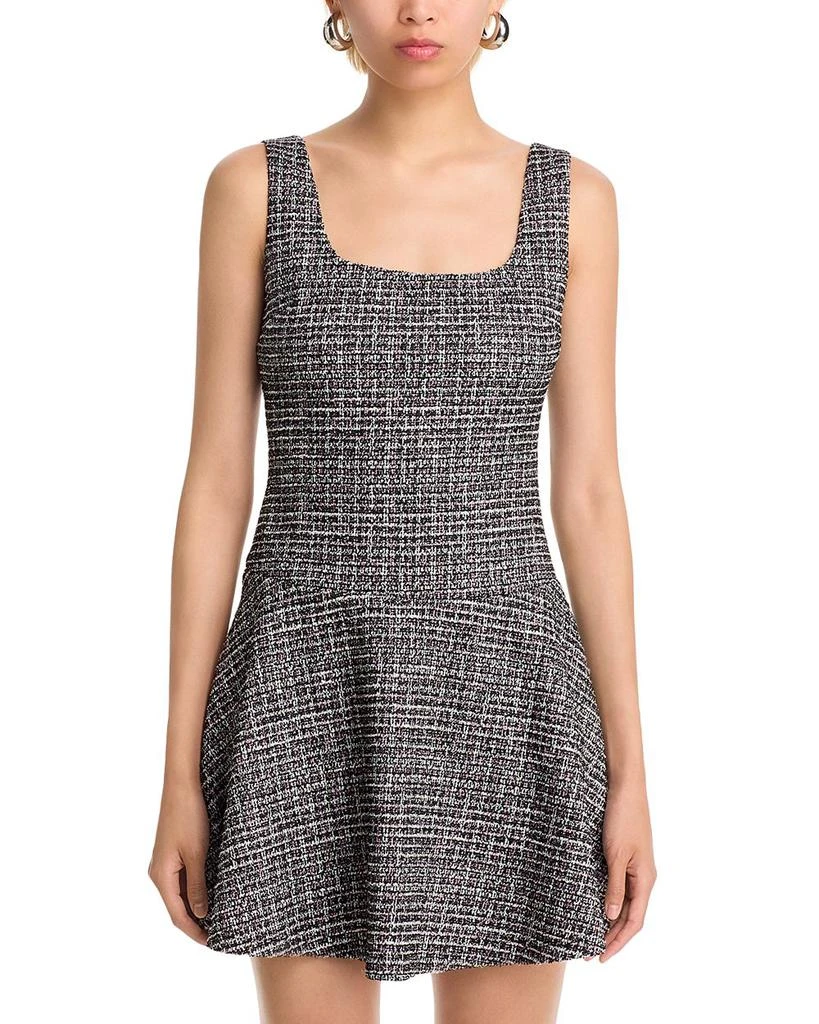AQUA Tweed Mini Dress - Exclusive 6