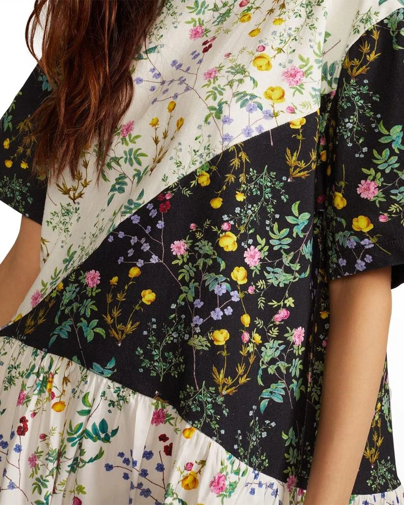 Cynthia Rowley Demi Patchwork Tee Dress 4