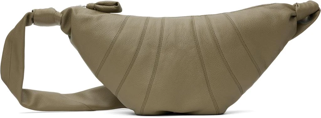 Lemaire Khaki Medium Croissant Bag 1