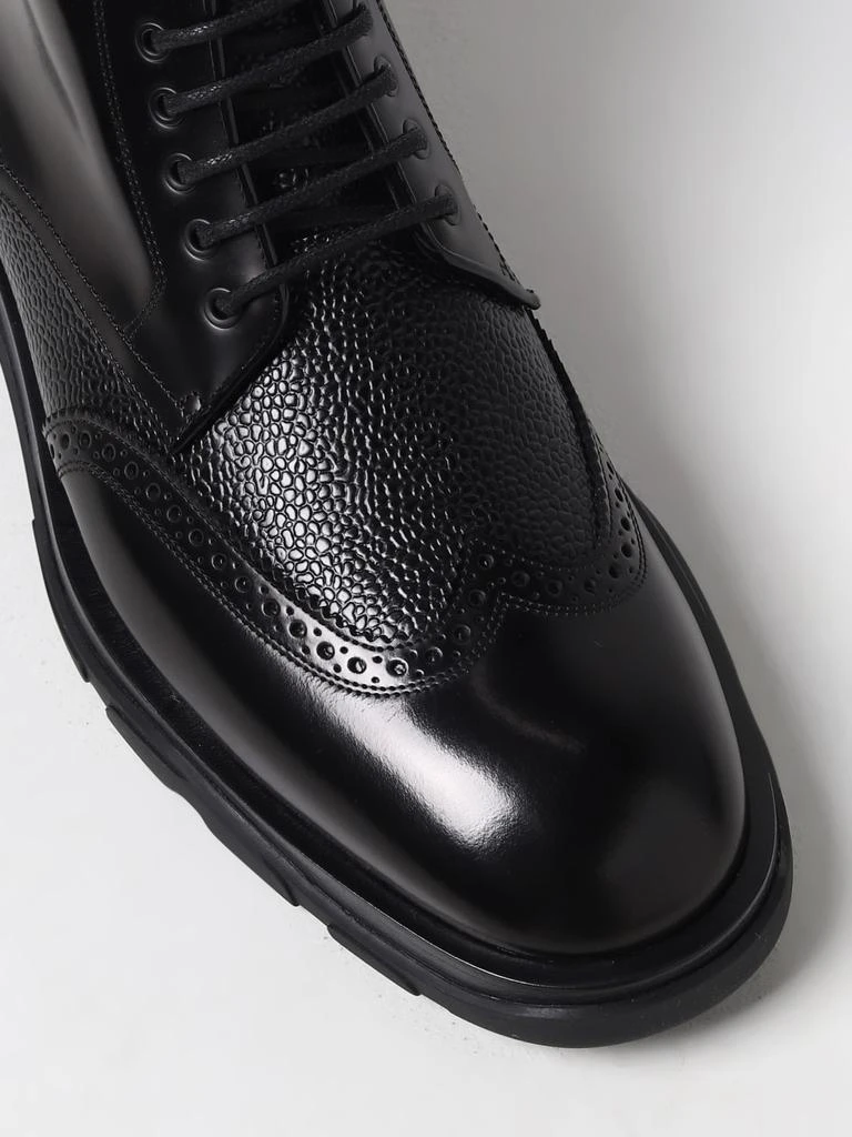 Alexander McQueen McQueen ankle boots in brushed leather 4