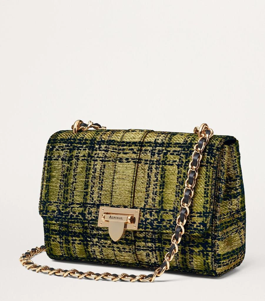Aspinal of London Large Tweed Lottie Bag 2