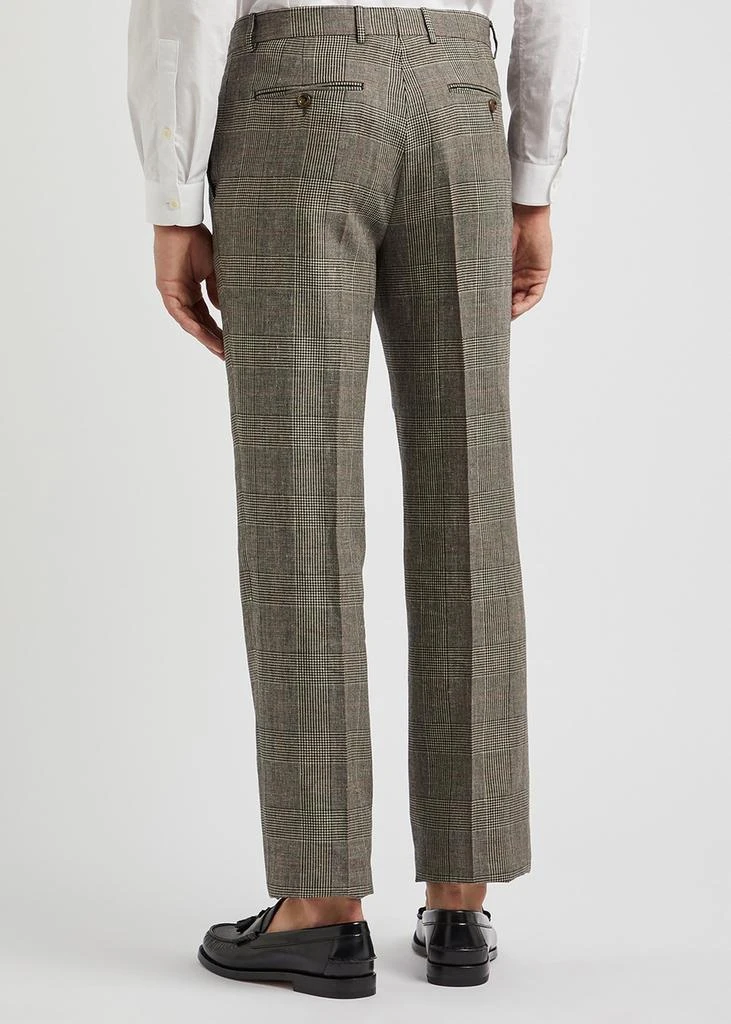 Gucci Checked wool-blend trousers 3