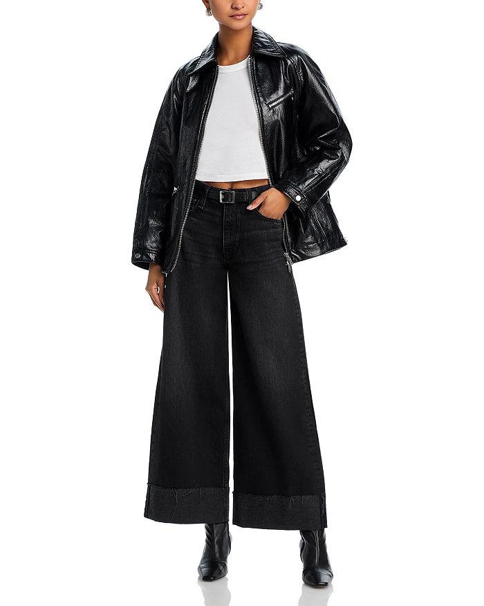 Rag & Bone Sofie High Rise Wide Leg Jeans in Blair 2