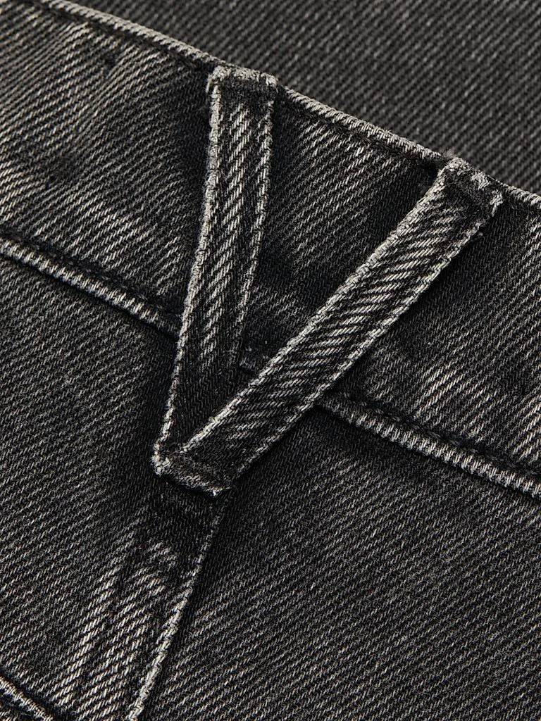 VERONICA BEARD Taylor High-Rise Wide-Leg Jeans 7