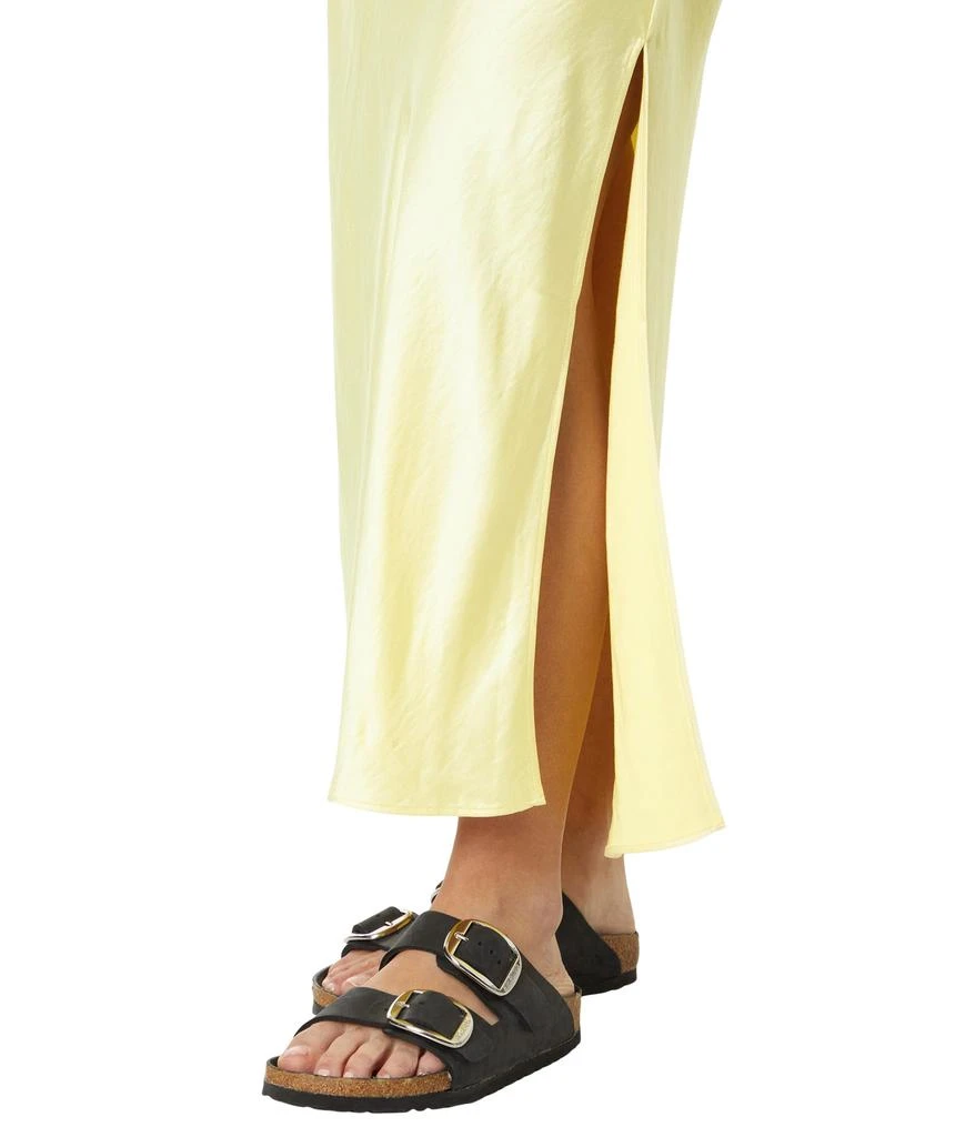 Madewell Satin Maxi Slip Skirt 3