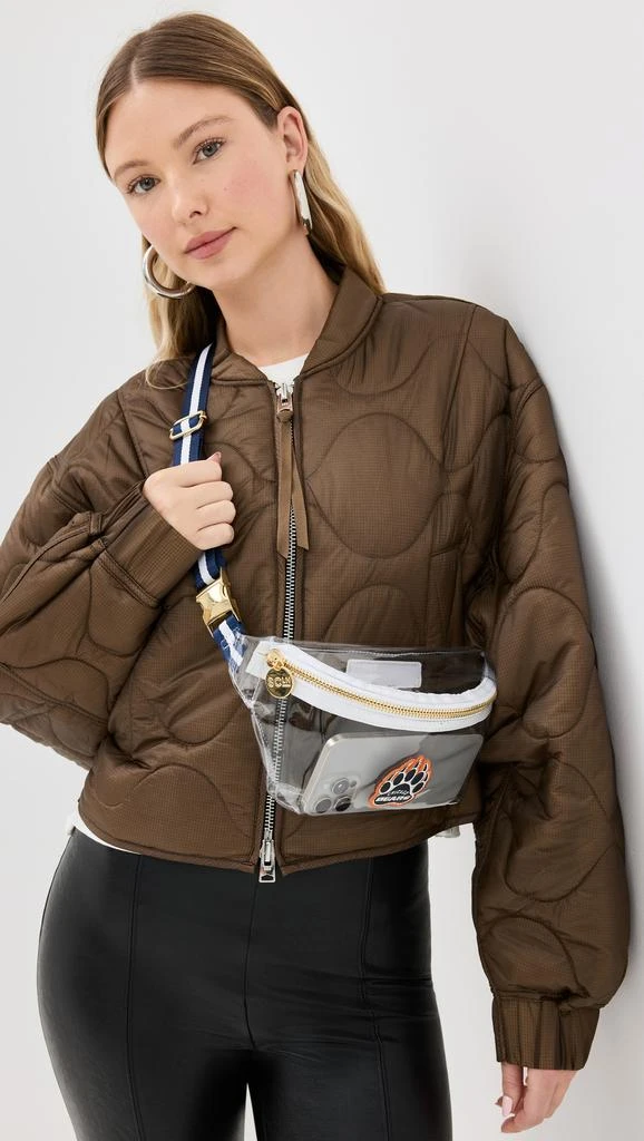 Stoney Clover Lane Chicago Bears Clear Fanny Pack 2