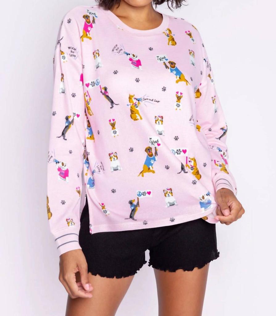 PJ Salvage Pj Salvage - For Love Long Sleeve Top