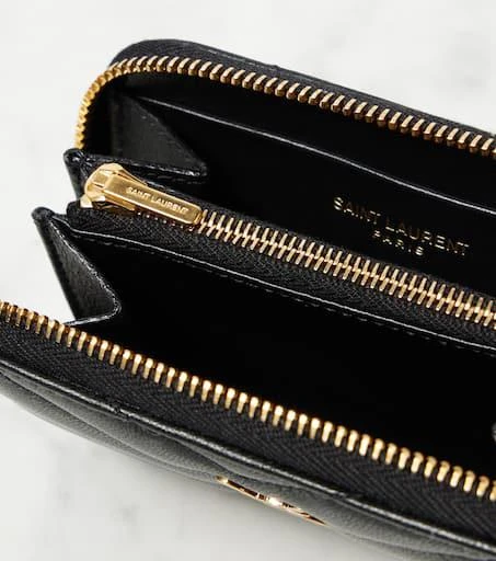 Yves Saint Laurent Cassandre matelassé leather coin purse 2