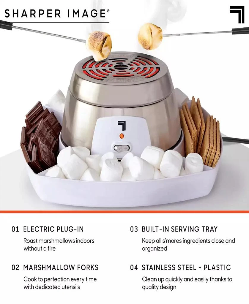 Sharper Image Electric Tabletop S'mores Maker for Indoors 3