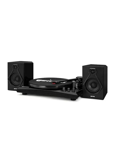 Gemini Vinyl Record Player Turntable With Bluetooth And Dual Stereo Speakers 1