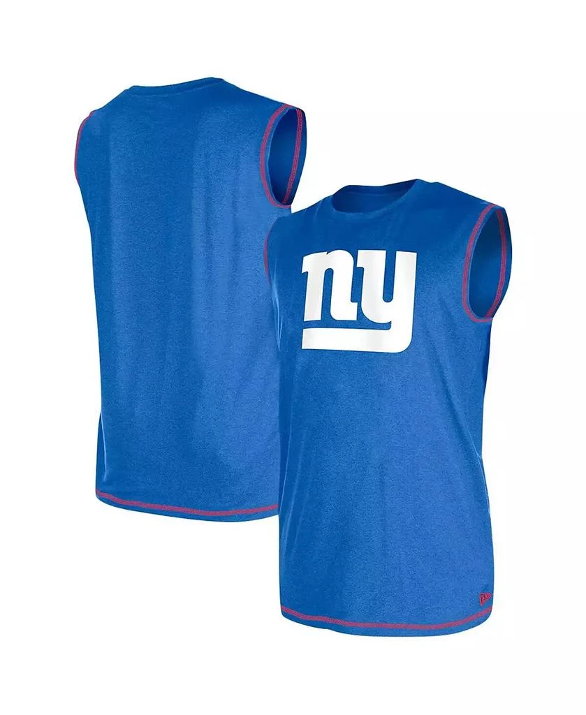 New Era Men's Royal New York Giants Tank Top 1