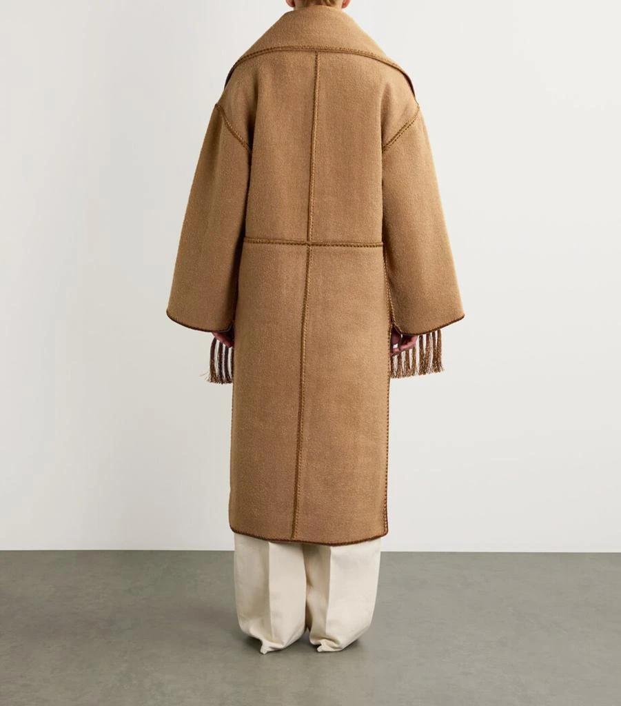 Totême Wool-Blend Scarf Coat 4