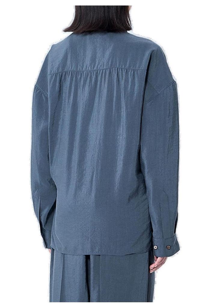 Lemaire Lemaire Long Sleeved Draped Shirt