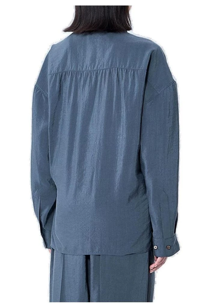 Lemaire Lemaire Long Sleeved Draped Shirt 2