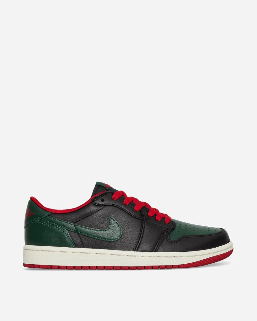 Nike Jordan Women's Air Jordan 1 Retro Low OG Sneakers Black / Gorge Green 2