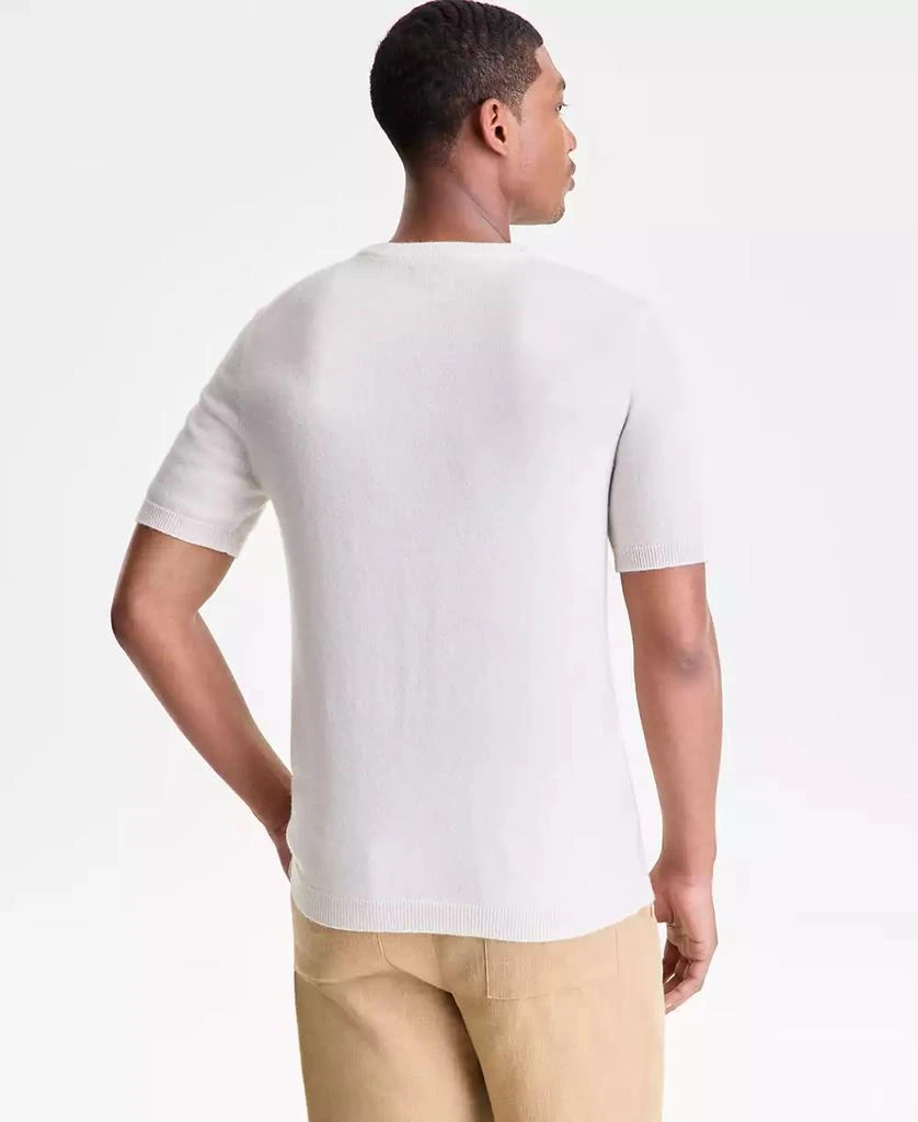 Club Room Men
s Regular-Fit Textured 100% Cashmere Sweater T-Shirt, Macy
s Exclusive 2