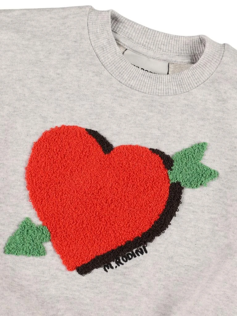 Mini Rodini Embroidered Cotton Sweatshirt 1
