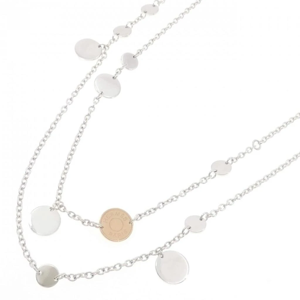Hermes pink gold (18K) 925 Necklace (Pre-Owned) 2